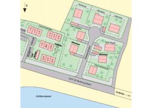 a floor plan of the proposed site at Ferienpark Neppermin Appartmenthäuser in Neppermin