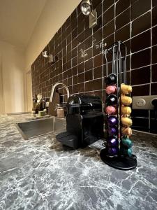 Koupelna v ubytování Vintage 97