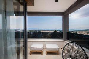 Uma varanda ou terraço em Apartments Sara II