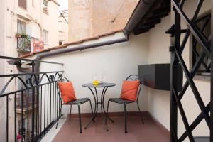 Balkón alebo terasa v ubytovaní Flat PIAZZA DEL POPOLO