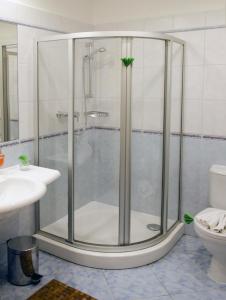 Kúpeľňa v ubytovaní Penzion Hacienda Ranchero