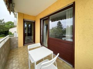 Balkoni atau teres di HA01 Großes Apartment am Hafen!