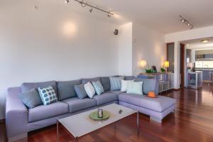 A seating area at Unlimited Blue