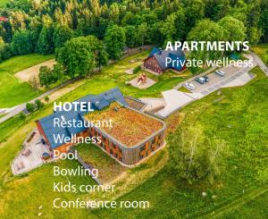 Apgyvendinimo įstaigos Amenity Hotel & Resort Špindlerův Mlýn aukšto planas
