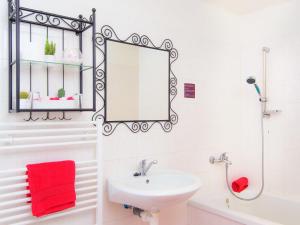 Koupelna v ubytování Hotel STARÝ PIVOVAR