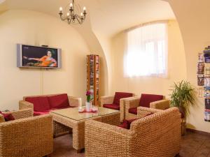 Posezení v ubytování Hotel STARÝ PIVOVAR