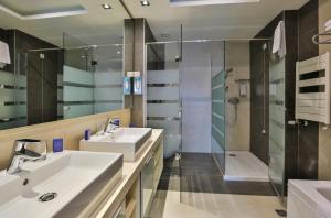 Phòng tắm tại Hotel Stara Planina