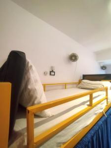 Postel nebo postele na pokoji v ubytování New Mango Dormitory