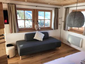 Posezení v ubytování Almchalet Zillertal