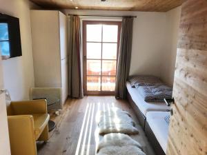 Posezení v ubytování Almchalet Zillertal