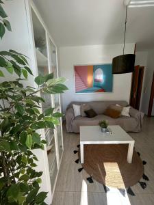 Posezení v ubytování APARTAMENTO PEÑISCOLA