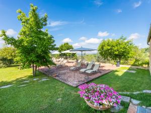 A garden outside Apartment Michelangelo by Interhome