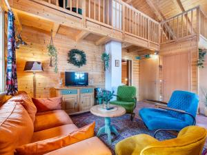 Χώρος καθιστικού στο Chalet Chalet Venus by Interhome +37 φωτογραφίες