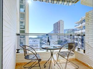 Балкон или терраса в Apartment Plaza Mayor-1 by Interhome