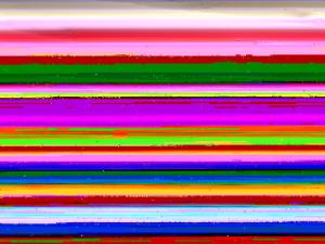 un écran d'ordinateur coloré rempli de couleurs arc-en-ciel dans l'établissement Holiday Home Runnimoos-3 by Interhome, à Laterns