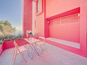 Balkón alebo terasa v ubytovaní Studio Muralla Roja-3 by Interhome