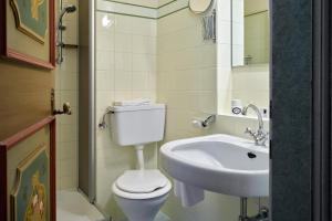 Koupelna v ubytování Hotel Harrida