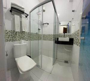 Koupelna v ubytování Mais Hotel Express