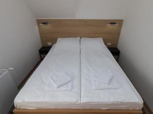 Postel nebo postele na pokoji v ubytování Apartman Vidovic Tara