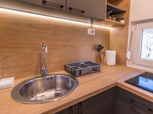 Kuchyň nebo kuchyňský kout v ubytování Apartman Vidovic Tara