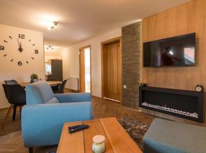 TV a/nebo společenská místnost v ubytování Apartman Vidovic Tara