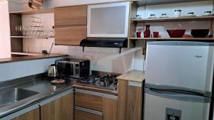 Virtuvė arba virtuvėlė apgyvendinimo įstaigoje Laureles 401