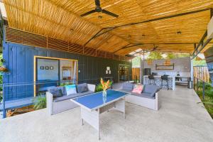 Patio nebo venkovní prostory v ubytování Al Caribe Sur Villa Privada con 2 Dormitorios y 2 baños