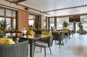 Χώρος καθιστικού στο Hotel Alkar