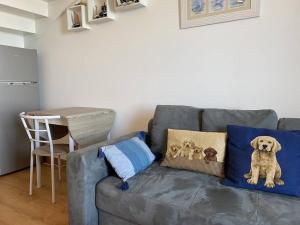 Зона вітальні в 352 - Appartement T2 avec une vue imprenable sur le Cap Fréhel