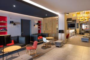 Posezení v ubytování ibis Lyon Centre Perrache