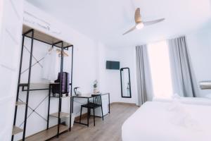 Postel nebo postele na pokoji v ubytování Concept Rooms