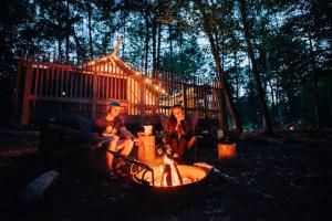 Hosté ubytování Huttopia Lake George - Adirondacks
