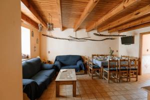 Posezení v ubytování Casa Rural El Cañico