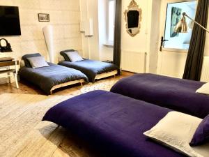 Lova arba lovos apgyvendinimo įstaigoje Les Jardins d'ortigia - Confort