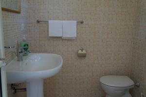 Koupelna v ubytování Osteria B&B Il Rifugio