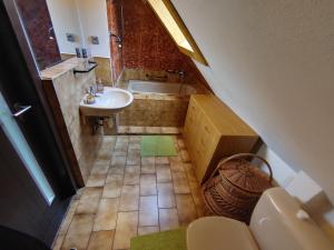 Ванная комната в Privat Apartment Zdenko