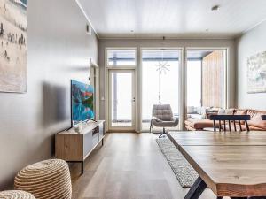 Et opholdsområde på Holiday Home Villa aava by Interhome