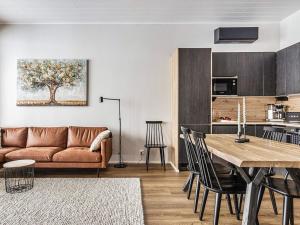 Køkken eller tekøkken på Holiday Home Villa aava by Interhome