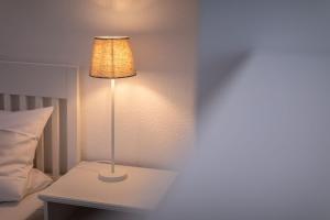 Postel nebo postele na pokoji v ubytování Schlössl Stanggaß Apartment Schönblick