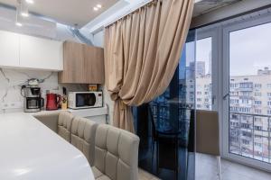 Kuchyň nebo kuchyňský kout v ubytování Hammam , big Jacuzzi ,Sauna , 2 bedroom , Khrechatik