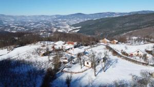 Paesaggio naturale nelle vicinanze della villa