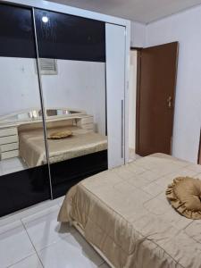 Posteľ alebo postele v izbe v ubytovaní Casa de Férias e Festas