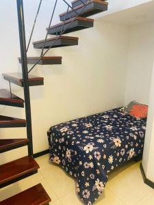 Postel nebo postele na pokoji v ubytování Apartaestudio duplex, excelente ubicación en Pasto