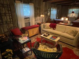 Mary's Place - Studio surrounded by nature but close to High Point的休息区