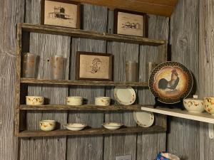 Mary's Place - Studio surrounded by nature but close to High Point的咖啡和沏茶工具