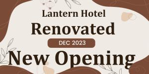 Certifikát, hodnocení, plakát nebo jiný dokument vystavený v ubytování Lantern Hotel