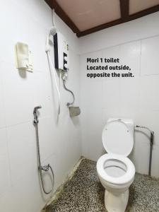 Koupelna v ubytování Mori Jonker Homestay