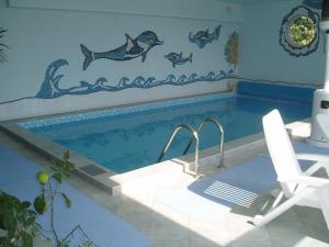 Der Swimmingpool an oder in der Nähe von Gästehaus Haagen
