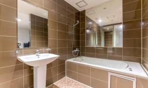 Koupelna v ubytování Dongtan BobosHotel