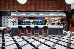 Salon oz. bar v nastanitvi IntercityHotel Wuhan Optics Valley Square Guanshan Avenue